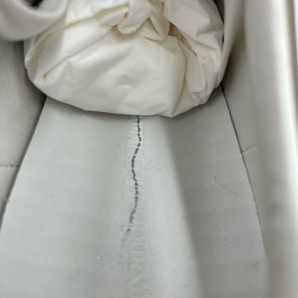 Men’s Alexander McQueen chunky oversized, leather metallic sneakers size 42 - Picture 7 of 8